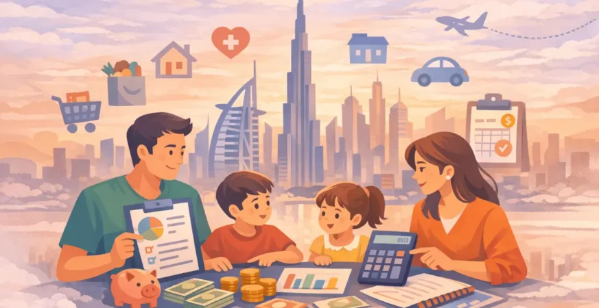 Monthly Budget for a Family in Dubai