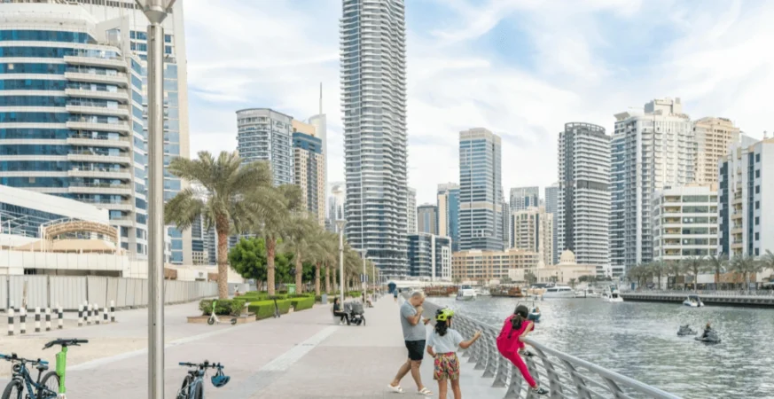 is dubai marina good for families?