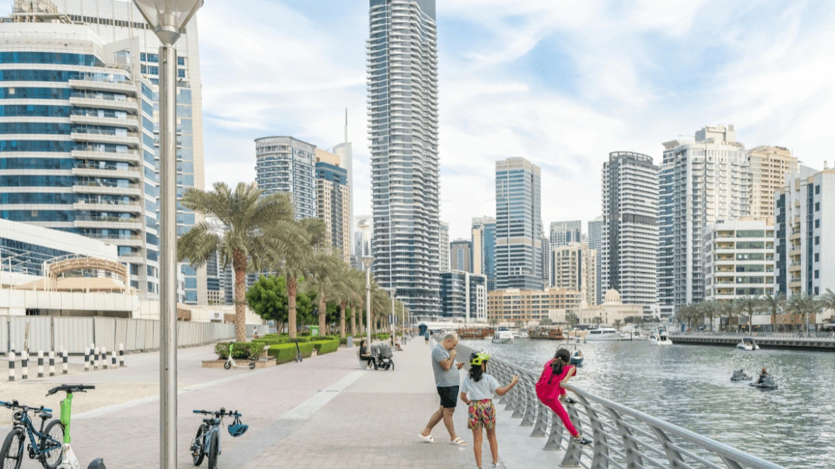 is dubai marina good for families?
